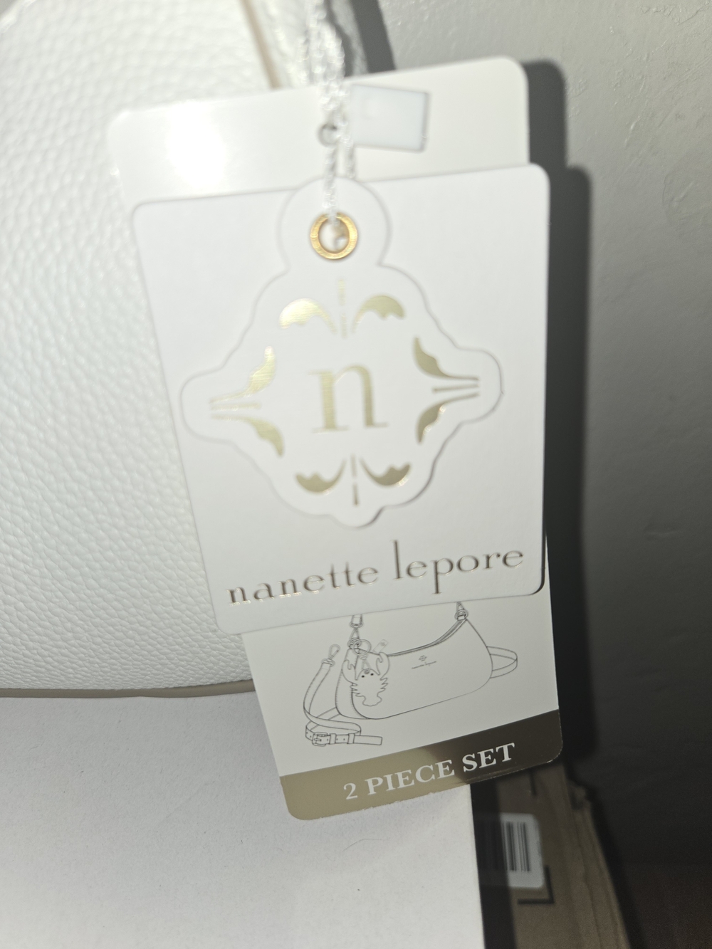NWT 🏷 Nanette Lepore Shoulder Bag 👜 With Lobster 🦞 Bag Charm - Picture 5 of 6